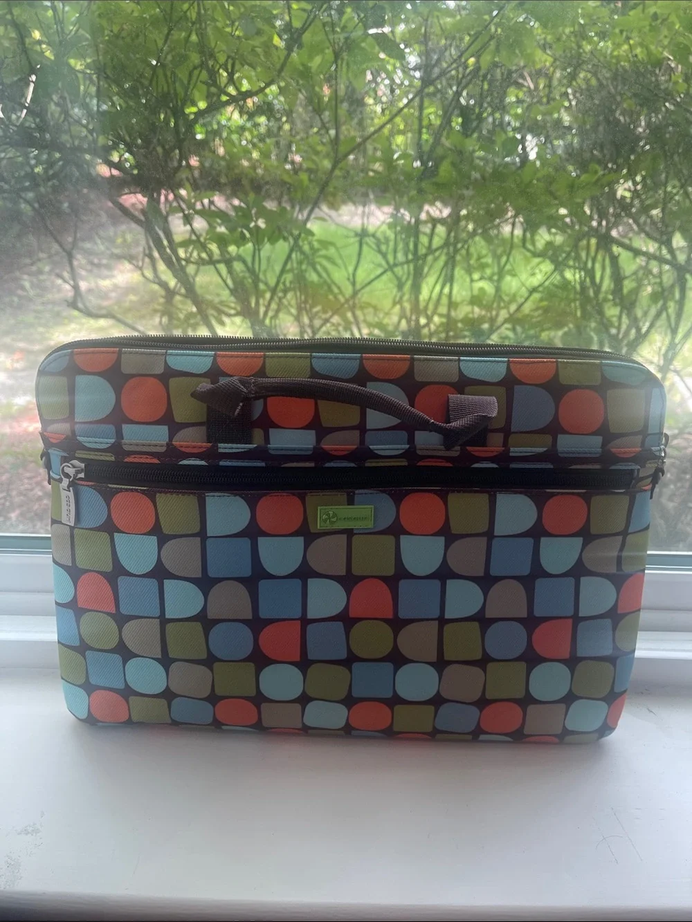 Colorful Geometric Laptop Sleeve